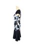 St. John Floral Blue White Cocktail Dress Size 2 - photo 2