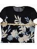 St. John Floral Blue White Cocktail Dress Size 2 - photo 8