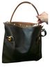 Tory Burch Solid Black Brown Shoulder Bag One size - photo 1