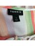 Torrid Stripes White Orange Tank Top Size 1X - photo 5