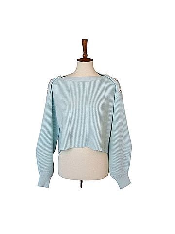 ADEAM Crop Sailing Sweater Pullover Sweater (view 1)