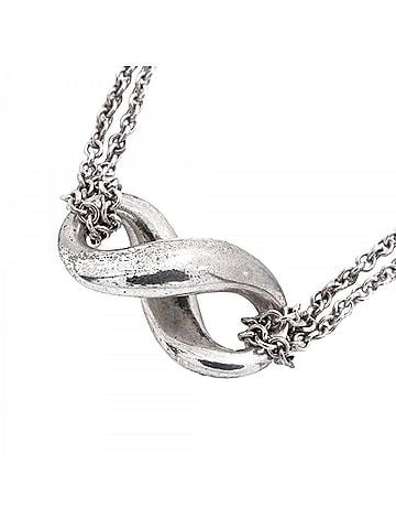 Tiffany & Co. Tiffany & Co. Infinity Double Chain Necklace, Sterling Silver 925, Women's (view 1)