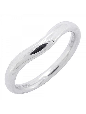 Tiffany & Co. Tiffany & Co. Curved Band Ring, Pt950 Platinum, Women's (view 1)
