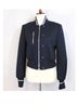 ADEAM Solid Blue White Silver Jacket Size XS - photo 5