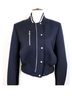 ADEAM Solid Blue White Silver Jacket Size XS - photo 4