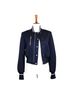 ADEAM Solid Blue White Silver Jacket Size XS - photo 1