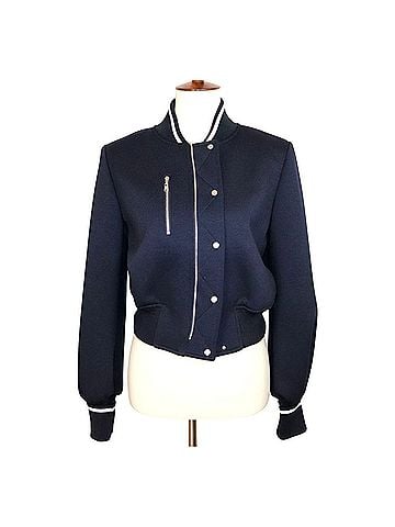ADEAM Stong Shoulder Varsity  Jacket (view 2)