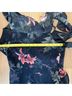 ALLSAINTS 100% Polyester Floral Black Pink Cocktail Dress Size 2 - photo 8