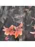 ALLSAINTS 100% Polyester Floral Black Pink Cocktail Dress Size 2 - photo 4