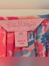 Lilly Pulitzer 100% Polyester Print Pink Long Sleeve Blouse Size XS - photo 3