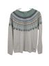 Royal Robbins Fair Isle Green Ivory Pullover Sweater Size L - photo 1