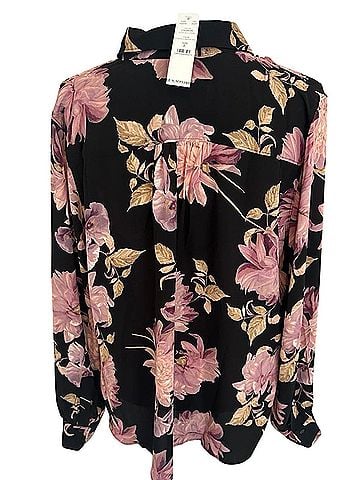 White House Black Market Long Sleeve Button-Down Shirt (view 2)