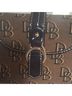 Dooney & Bourke Print Brown Black Wallet One size - photo 3
