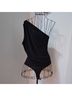 Kaileigh Black Sleeveless T-Shirt Size M - photo 3