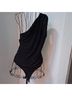 Kaileigh Black Sleeveless T-Shirt Size M - photo 4
