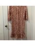 CAbi 100% Polyester Print Orange White Casual Dress Size XS - photo 6