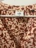 CAbi 100% Polyester Print Orange White Casual Dress Size XS - photo 3