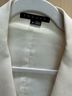 Theory 100% Wool Solid Ivory Blazer Size 4 - photo 5