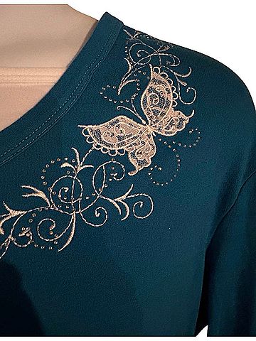 Decorated Originals casual  Long Sleeve Blouse (view 2)