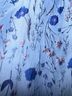 Allison 100% Polyester 10% Spandex Floral Blue Casual Dress Size S - photo 12