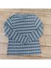 misook 100% Acrylic Print Blue Cardigan Size M (petite) - photo 4