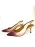 Tory Burch 100% Leather Ombre Multi Color Heels Size 7 - photo 11