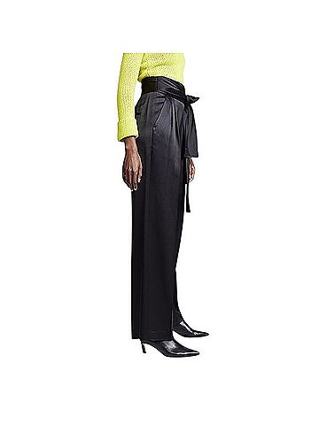 3.1 Phillip Lim Waist-Tie Wide-Leg Crepe Satin Pants Silk Pants (view 2)