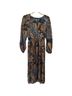 Tahari 100% Polyester Paisley Multi Color Casual Dress Size XS - photo 2