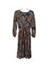 Tahari 100% Polyester Paisley Multi Color Casual Dress Size XS - photo 1