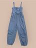 Free People Blue Casual Pants Size L - photo 6