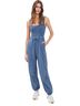 Free People Blue Casual Pants Size L - photo 1