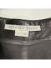 Veronica Beard 100% Lambskin 100% Polyester Black Track Pants Size 10 - photo 3