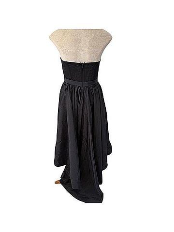 Bebe High-Low Gown Cocktail Dress (view 2)