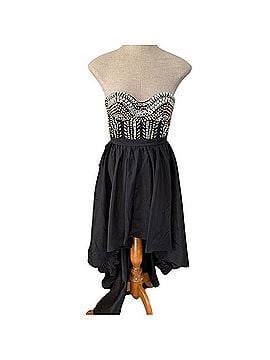 Bebe High-Low Gown Cocktail Dress (view 1)