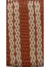 Cali 100% Raffia Stripes Orange Ivory Tote One size - photo 4