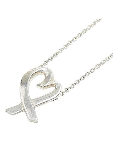 Tiffany & Co. Tiffany & Co. Paloma Picasso Loving Heart Chain Pendant Necklace, SV925 Silver, Women's. (view 1)