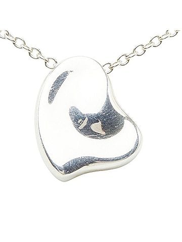Tiffany & Co. Tiffany & Co. Elsa Peretti Full Heart Chain Pendant Necklace, SV925 Silver, Women's. (view 2)