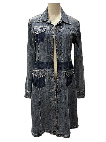 DKNY Jeans Denim shirt dress Casual Dress (view 1)