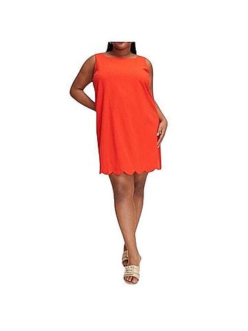 Kate Spade New York Scalloped Mini Shift Dress Casual Dress (view 1)