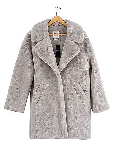 Abercrombie & Fitch Teddy Coat Coat (view 2)