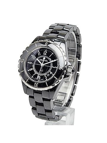 Chanel Chanel J12 Watch H0682 Quartz Black Dial Stainless Steel Ceramic Women's CHANEL (view 2)