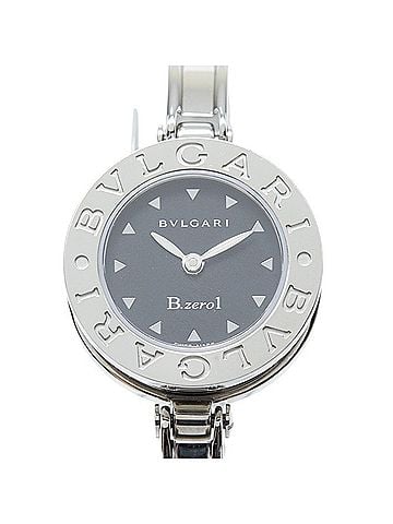 Bvlgari Bulgari B-ZERO1 Bangle Watch BZ22S Quartz Black Dial Stainless Steel Women's BVLGARI (view 1)