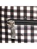 Chanel 100% Canvas White Printed Canvas Gingham Weekender Tote One size - photo 7