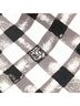 Chanel 100% Canvas White Printed Canvas Gingham Weekender Tote One size - photo 9