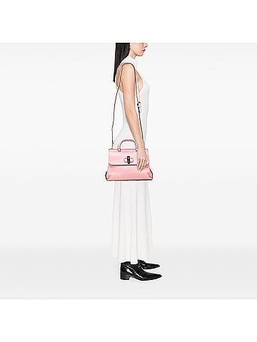 Gucci Medium Calfskin Bamboo Daily Satchel (view 2)