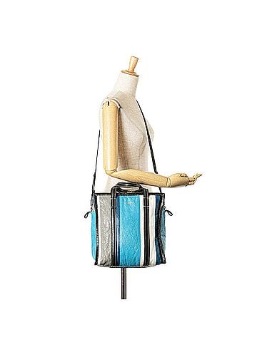 Balenciaga S Lambskin Bazar Shopper Satchel (view 2)