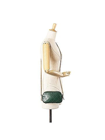 Chanel Stitched Calfskin and Grosgrain Button Up Double Zip Camera Bag (view 2)