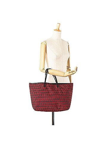 Fendi Medium Zucchino Canvas Roll Tote (view 2)
