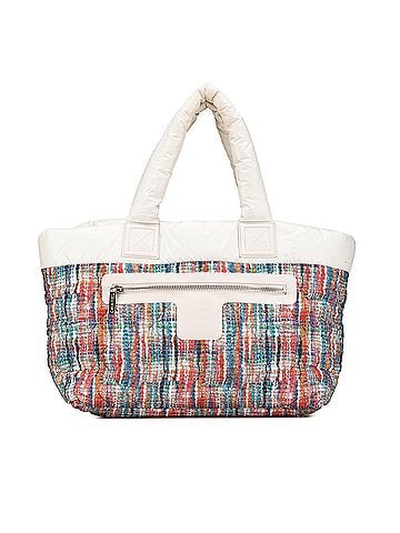 Chanel Nylon Tweed Printed Coco Cocoon Tote (view 1)