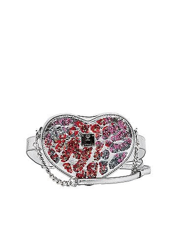 MCM Paticia Leopard Sparkle Satchel (view 1)